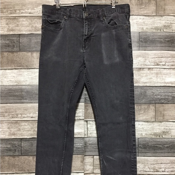 True Religion Skinny Jeans Men’s 34x31 Gray Denim Stretch Casual (Read Desc) - Picture 5 of 12